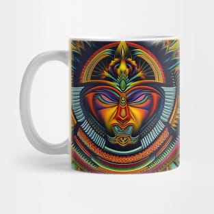 New World Gods (3) - Mesoamerican Inspired Psychedelic Art Mug